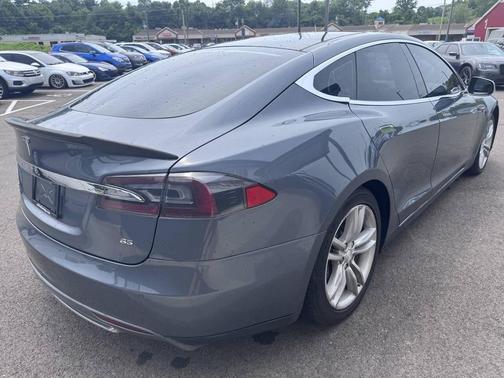 Gray 2013 Tesla Model S Base