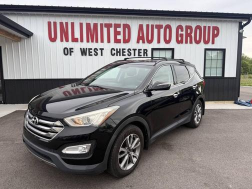 Black 2016 Hyundai Santa Fe Sport 2.0L Turbo