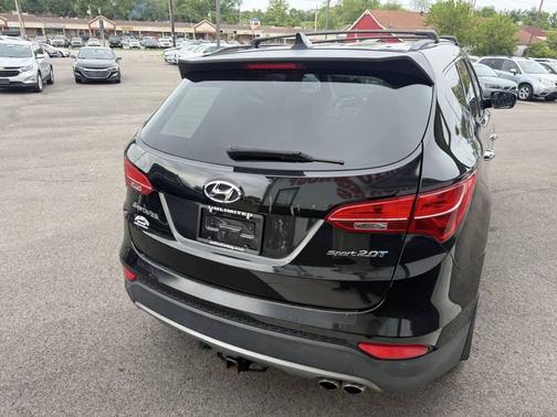 Black 2016 Hyundai Santa Fe Sport 2.0L Turbo