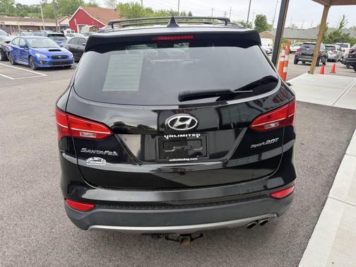 Black 2016 Hyundai Santa Fe Sport 2.0L Turbo