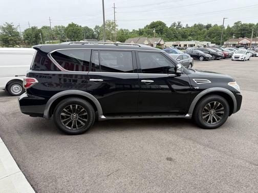 Super Black 2017 Nissan Armada Platinum