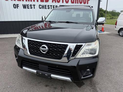 Super Black 2017 Nissan Armada Platinum