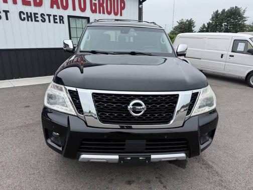 Super Black 2017 Nissan Armada Platinum