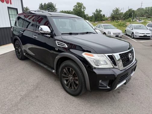 Super Black 2017 Nissan Armada Platinum