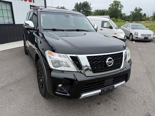 Super Black 2017 Nissan Armada Platinum