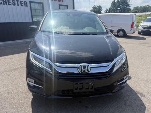 Black 2018 Honda Odyssey Elite