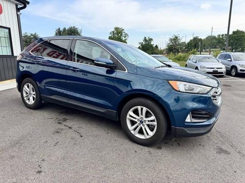 Atlas Blue Metallic 2020 Ford Edge SEL