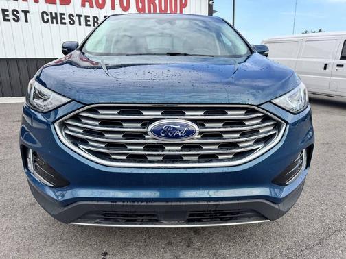Atlas Blue Metallic 2020 Ford Edge SEL