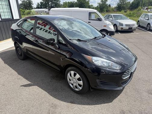 Black 2019 Ford Fiesta S 4dr Sedan