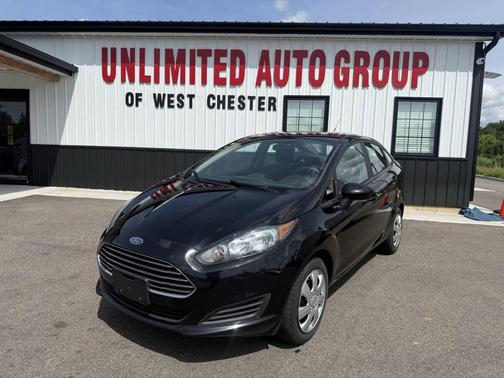 Black 2019 Ford Fiesta S 4dr Sedan