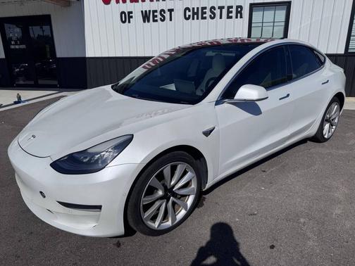 White 2020 Tesla Model 3 Long Range