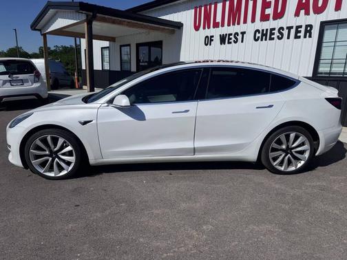 White 2020 Tesla Model 3 Long Range