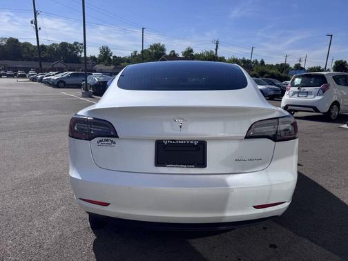 White 2020 Tesla Model 3 Long Range