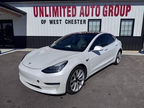 White 2020 Tesla Model 3 Long Range