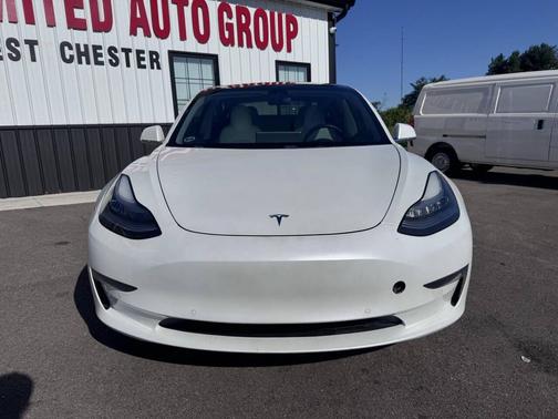 White 2020 Tesla Model 3 Long Range