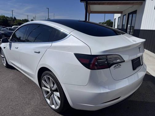 White 2020 Tesla Model 3 Long Range