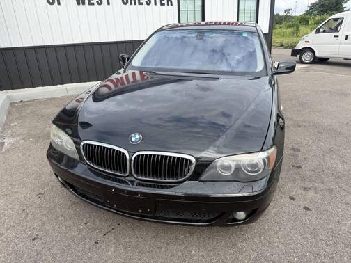 Black 2008 BMW 750 I