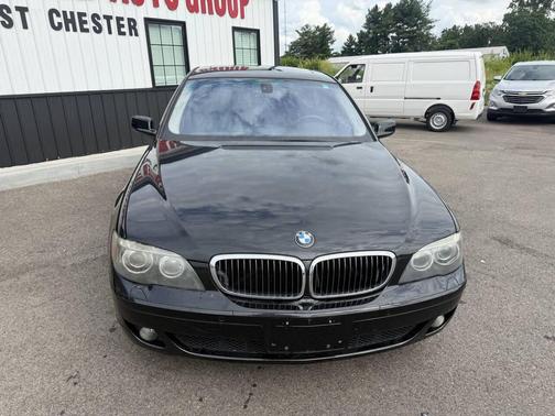 Black 2008 BMW 750 I