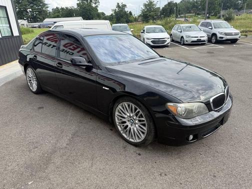 Black 2008 BMW 750 I