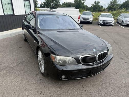 Black 2008 BMW 750 I