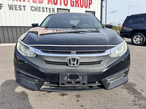 Black 2018 Honda Civic LX