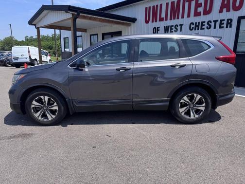 Gray 2018 Honda CR-V LX