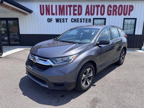 Gray 2018 Honda CR-V LX