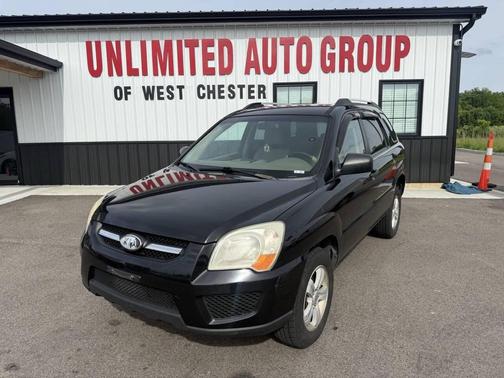 Black 2009 Kia Sportage LX