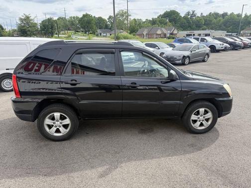 Black 2009 Kia Sportage LX