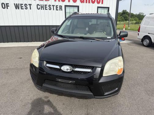Black 2009 Kia Sportage LX