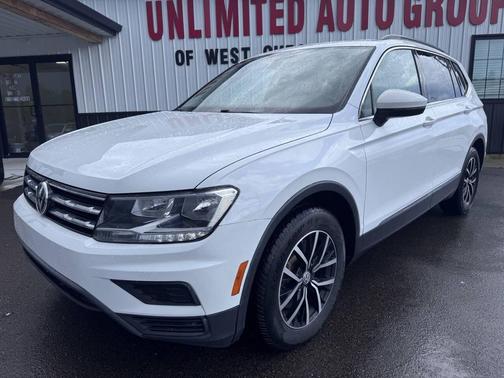 White 2021 Volkswagen Tiguan 2.0T SE 4MOTION