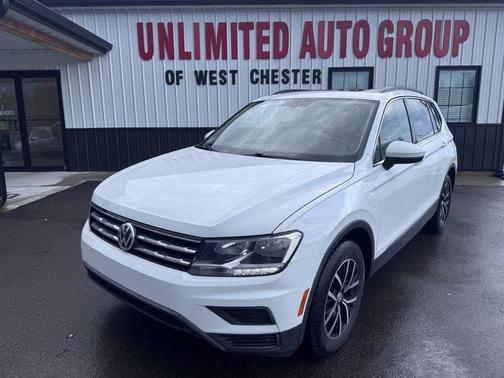 White 2021 Volkswagen Tiguan 2.0T SE 4MOTION