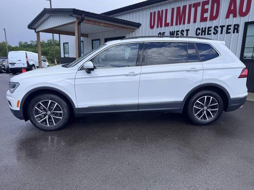 White 2021 Volkswagen Tiguan 2.0T SE 4MOTION