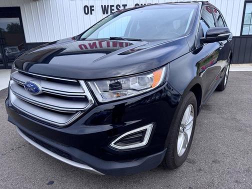 Black 2017 Ford Edge SEL