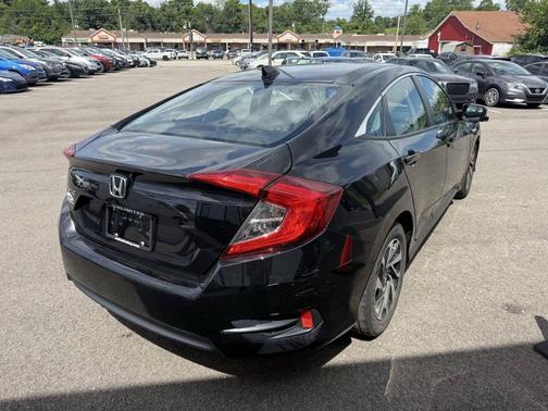 Black 2017 Honda Civic EX