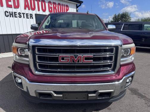 Red 2015 GMC Sierra 1500 SLT