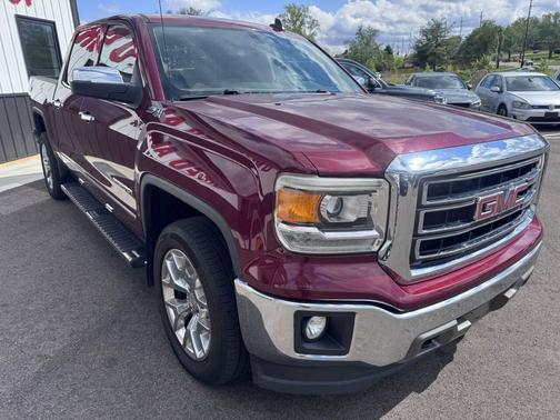 Red 2015 GMC Sierra 1500 SLT