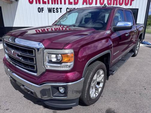 Red 2015 GMC Sierra 1500 SLT