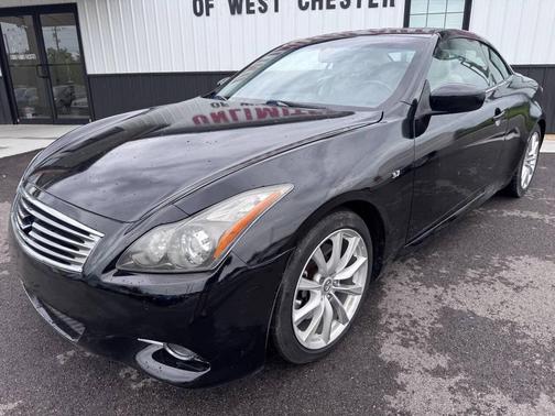 Black 2014 INFINITI Q60 Base