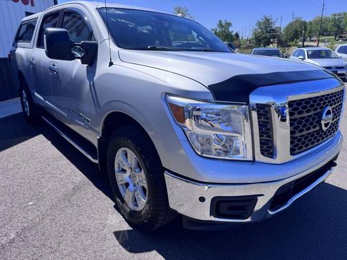 Silver 2018 Nissan Titan SV