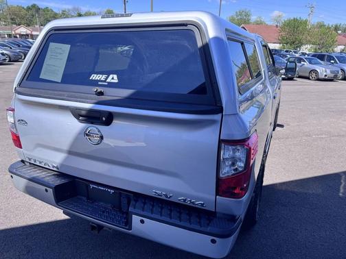 Silver 2018 Nissan Titan SV