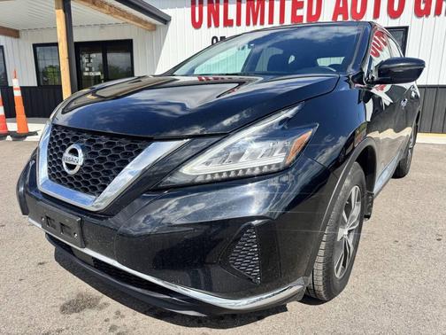 Black 2020 Nissan Murano S AWD 4dr SUV