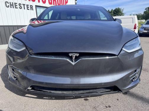 Gray 2016 Tesla Model X 90D AWD 4dr SUV