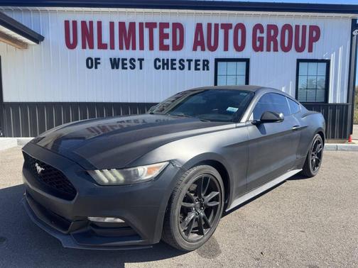 Shadow Black 2017 Ford Mustang V6