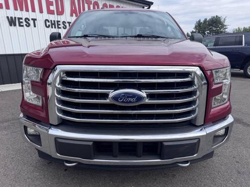 Red 2017 Ford F-150 XLT