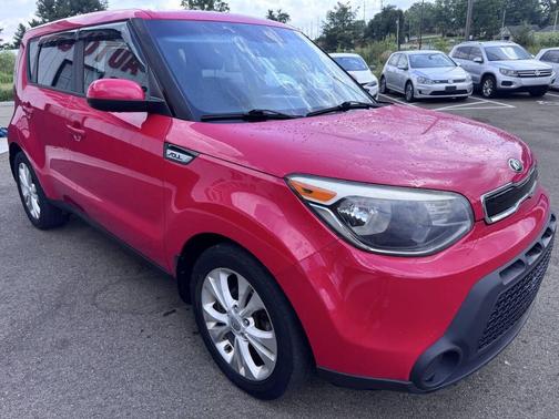 Red 2015 Kia Soul +