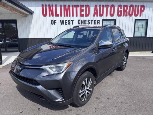 Gray 2018 Toyota RAV4 LE