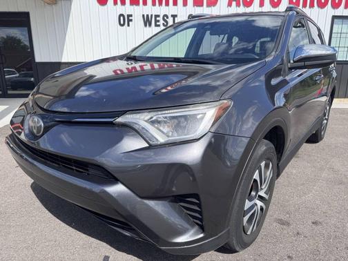 Gray 2018 Toyota RAV4 LE
