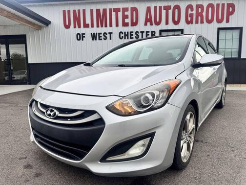 Silver 2013 Hyundai Elantra GT Base