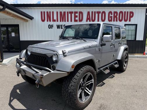 Silver 2014 Jeep Wrangler Unlimited Polar Edition